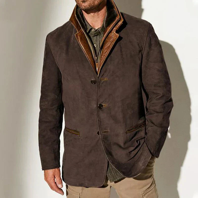 Benjamin Men's Blazer - Classic Fit,