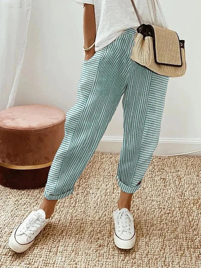 AMYNELLE – PANTALONES LIGEROS FAVORECEDORES