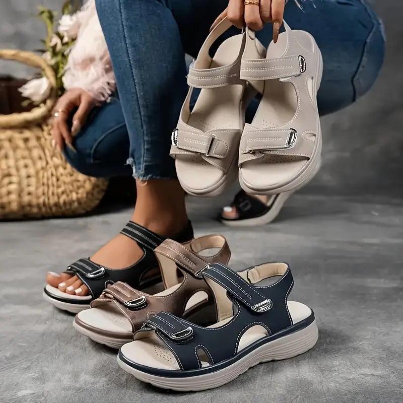 Whitney | Sandalias Cómodas con Plataforma para Mujer