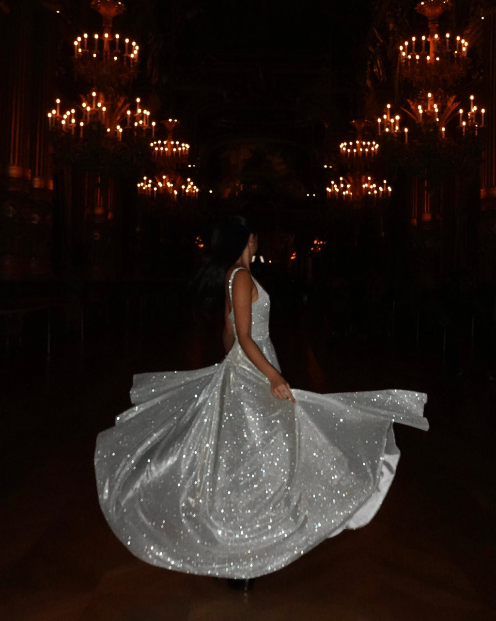El Maxi Vestido Brillante Scarlett