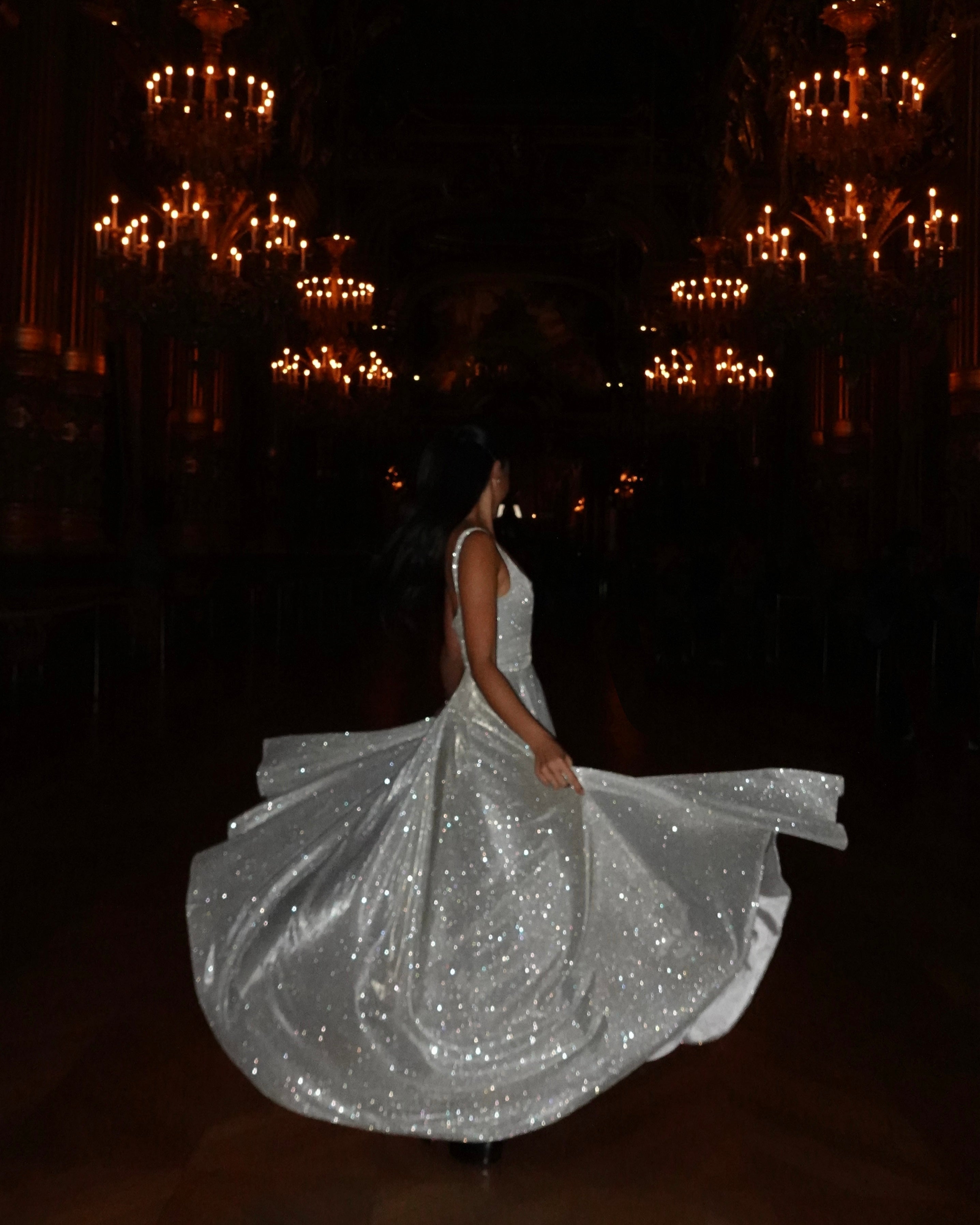 El Maxi Vestido Brillante Scarlett
