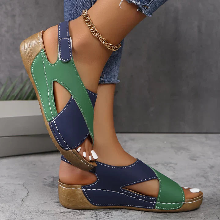 Sandalias Ultra-Cómodas Efecto Piel