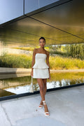VESTIDO PERLA CORTO