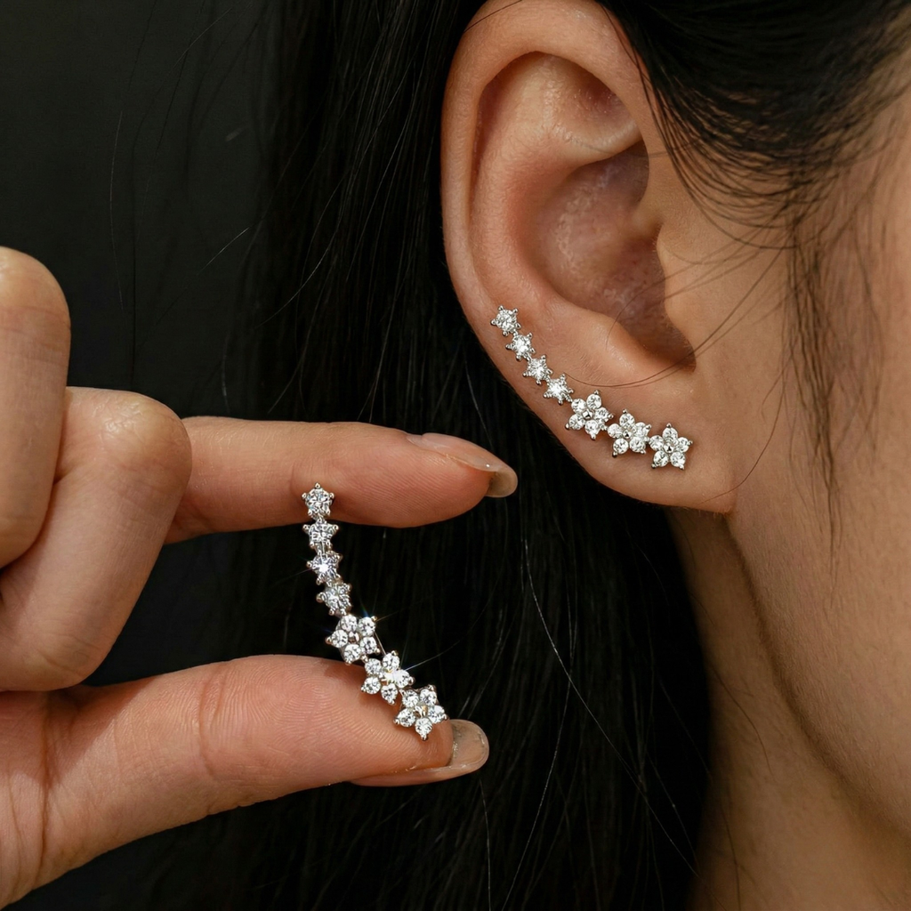 Pendientes Florales Elegantes