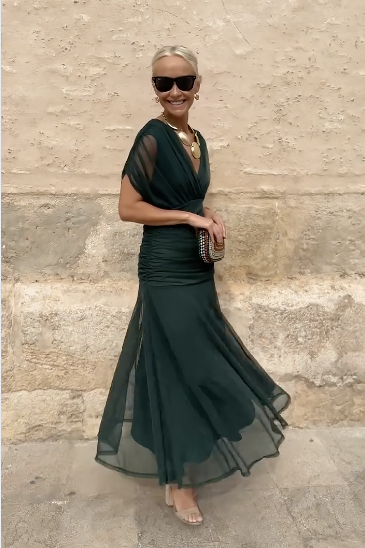 Vestido Luisa - Escote en V