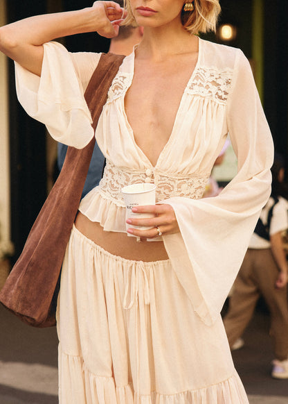 ALESSANDRA TOP IVORY