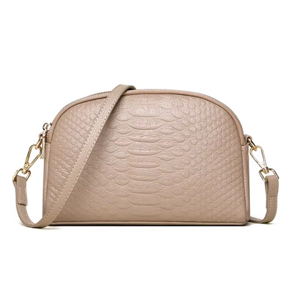 Isabella™ | Mini Bolso de Cuero Vegano con Textura Cocodrilo