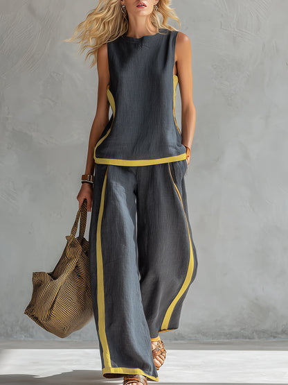 Leila™ | Conjunto Elegante de Dos Piezas