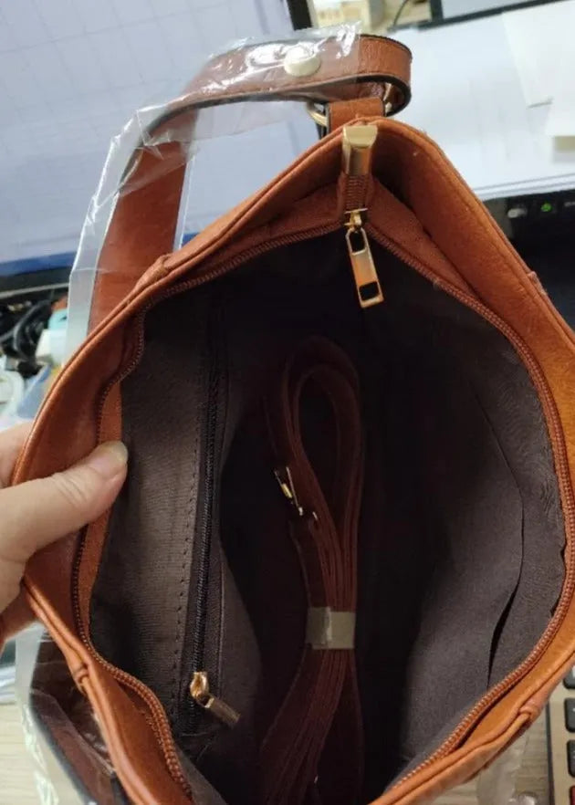 Georgia™ | Elegante Bolso Vintage De Piel