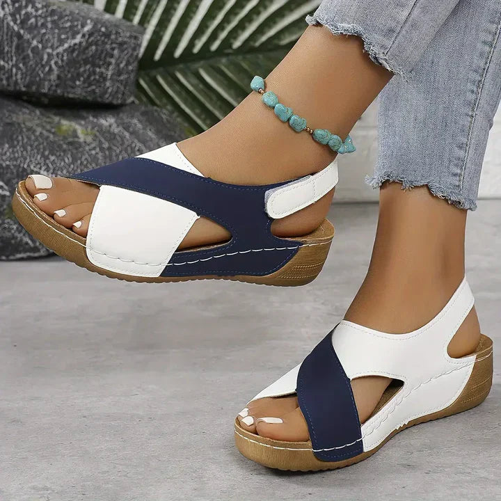Sandalias Ultra-Cómodas Efecto Piel
