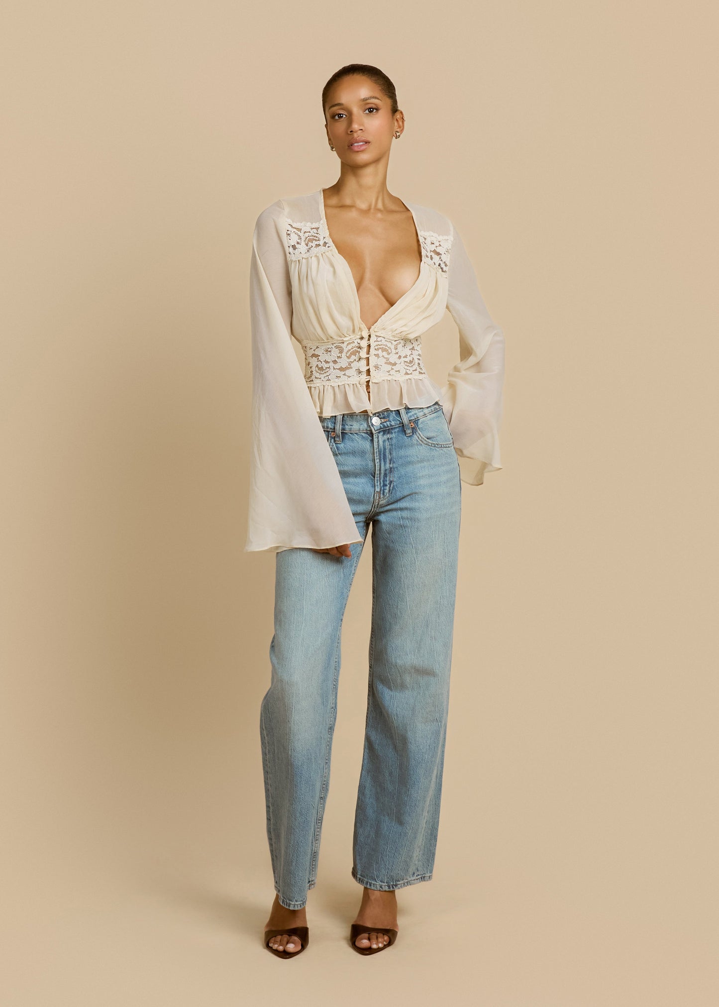 ALESSANDRA TOP IVORY