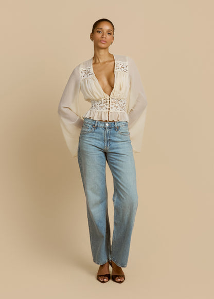 ALESSANDRA TOP IVORY