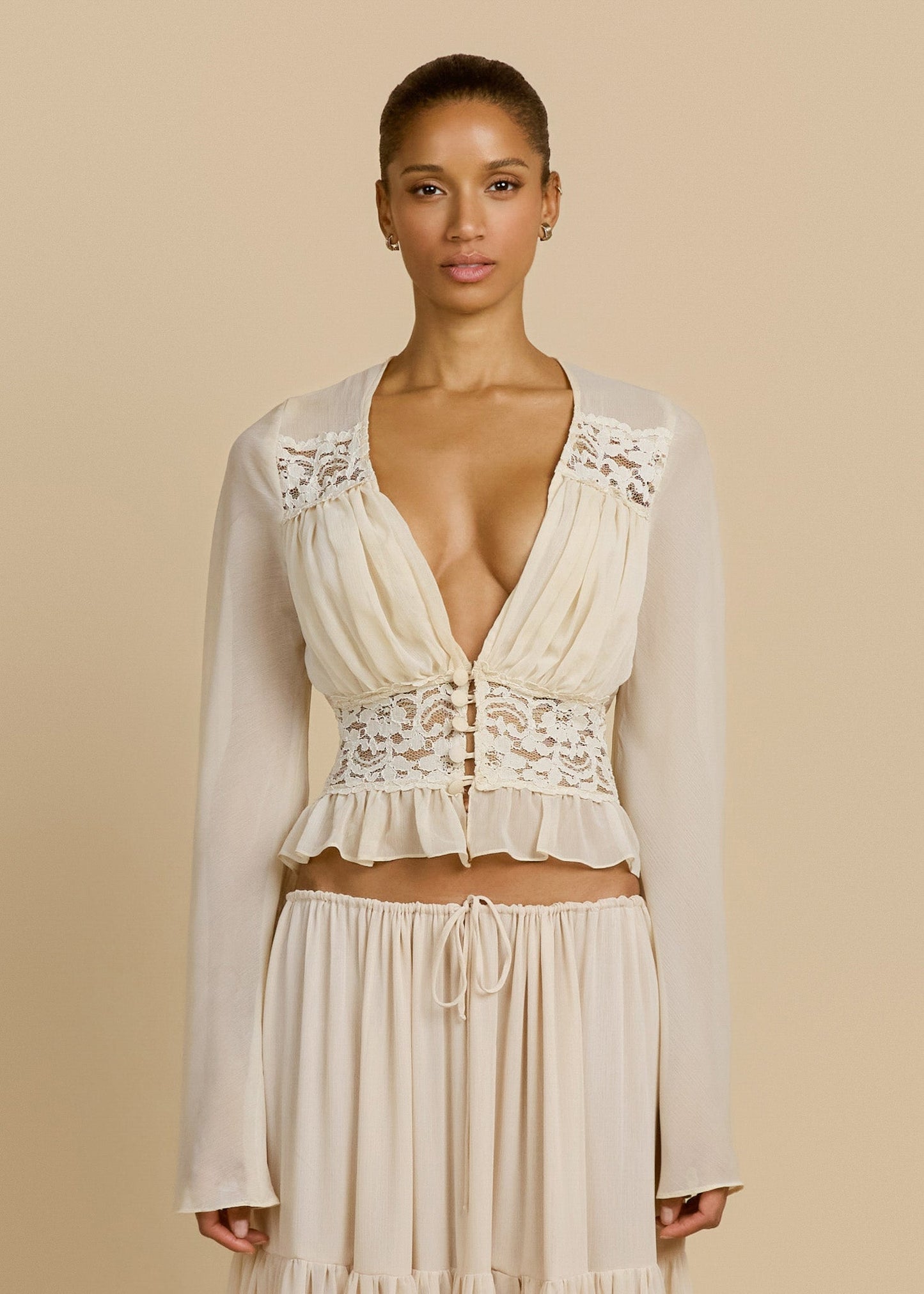 ALESSANDRA TOP IVORY