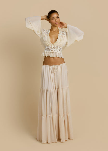 ALESSANDRA TOP IVORY