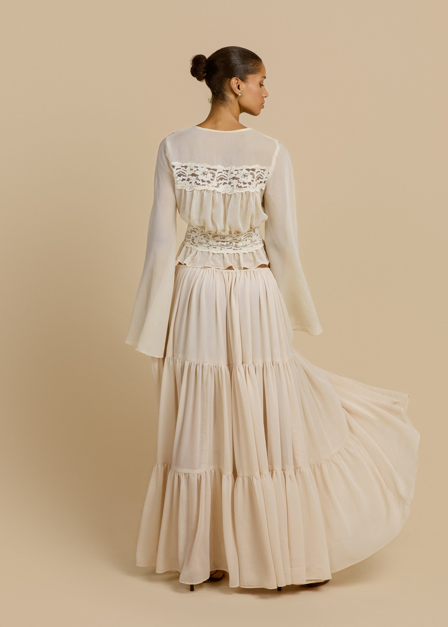 ALESSANDRA SKIRT IVORY
