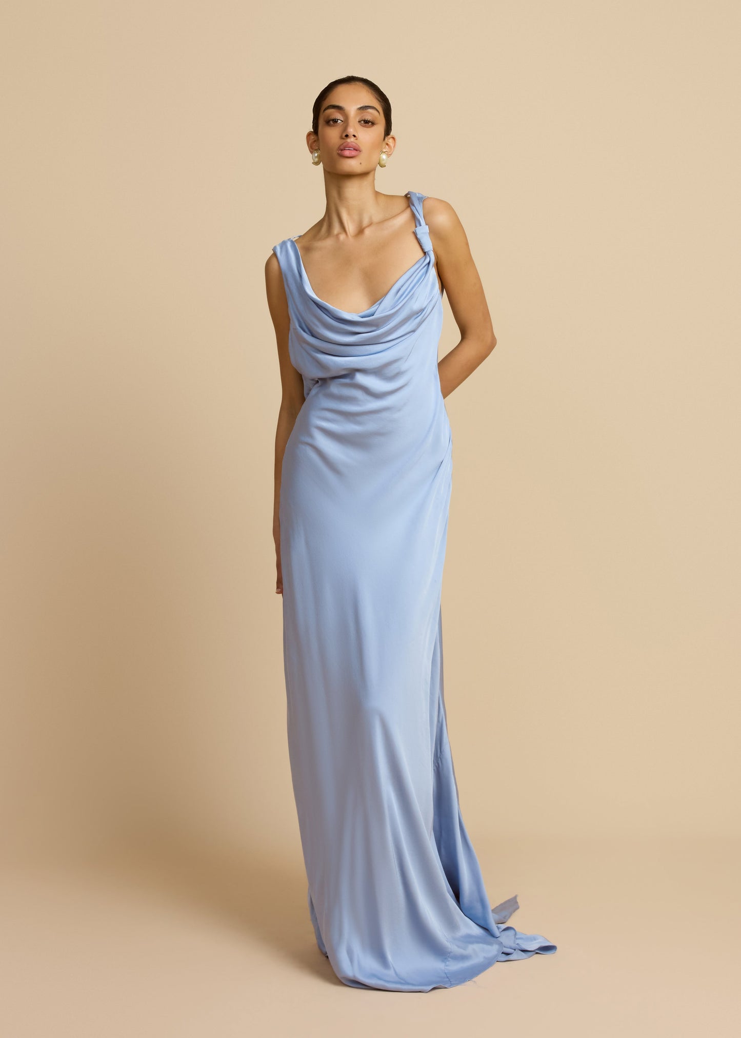 DARCY DRESS SKY BLUE