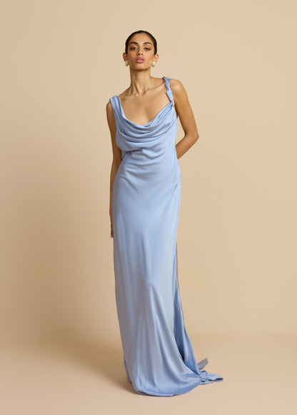 DARCY DRESS SKY BLUE