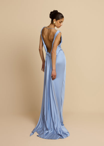 DARCY DRESS SKY BLUE