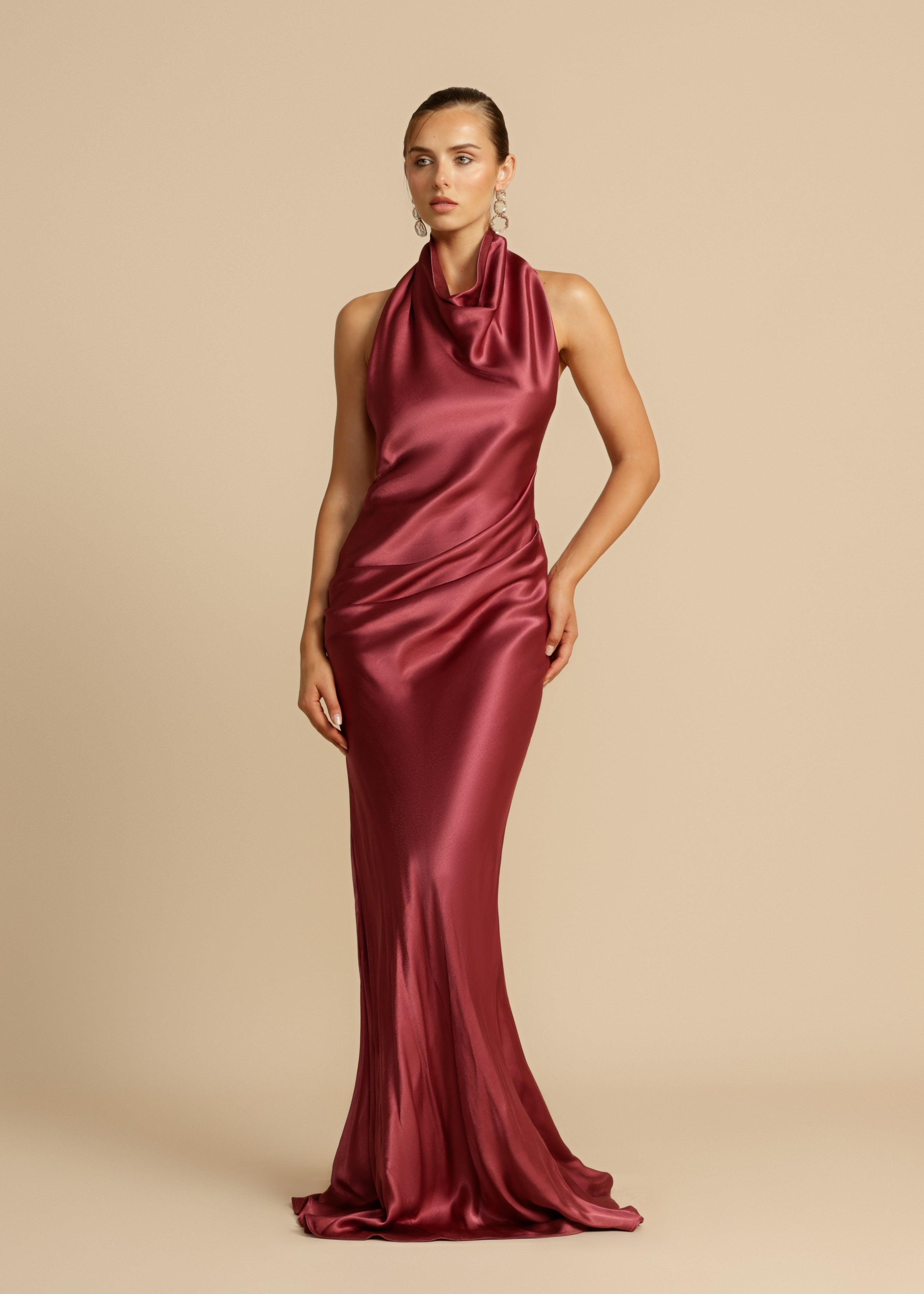 VESTIDO GAIA CIRUELA