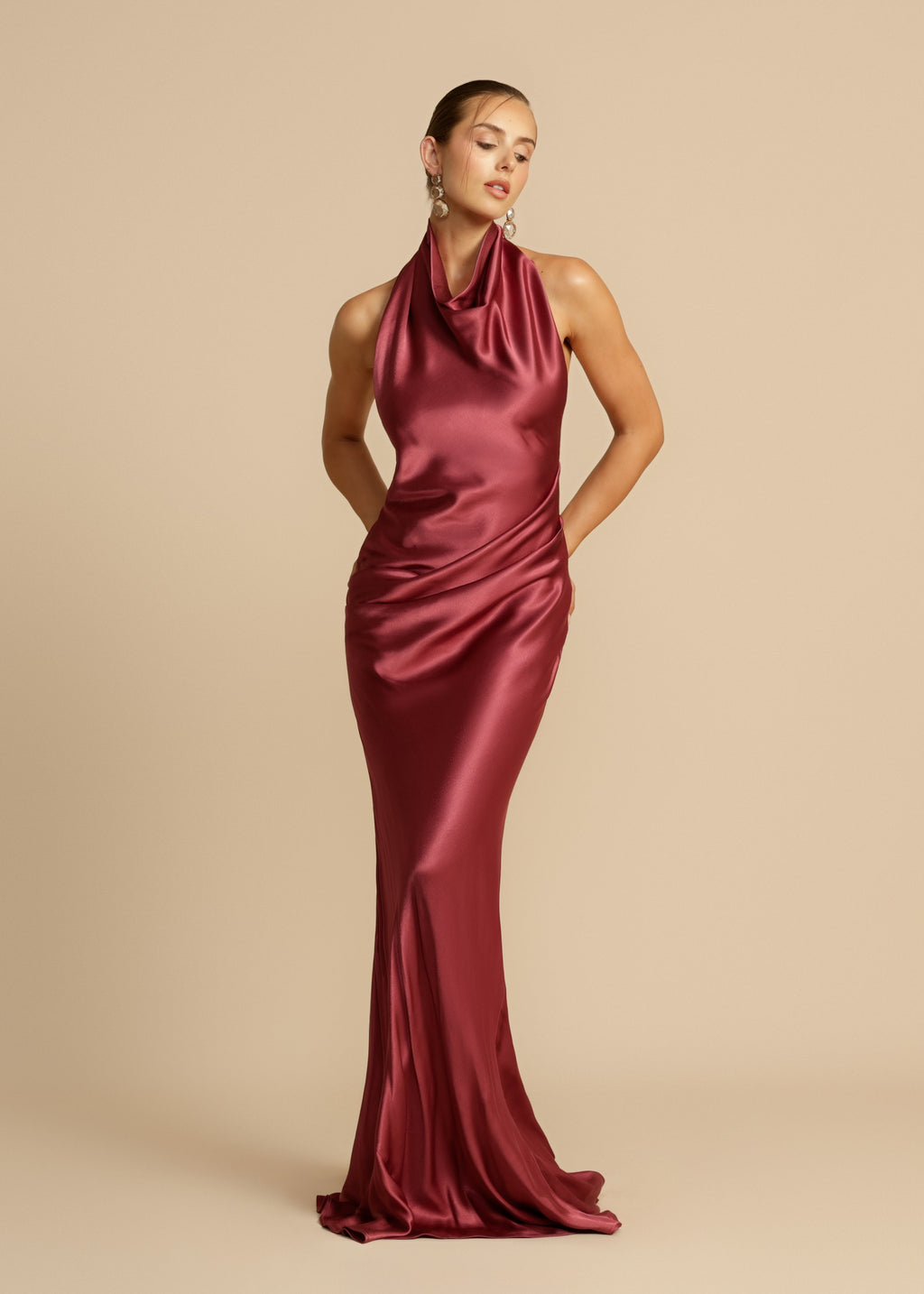 VESTIDO GAIA CIRUELA
