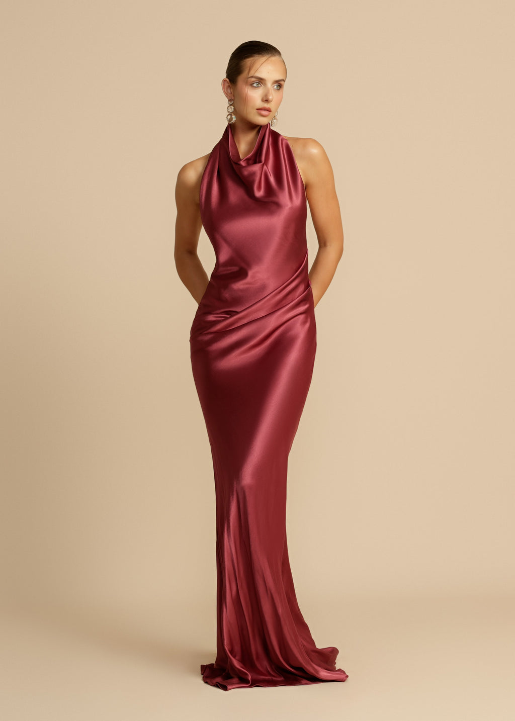 VESTIDO GAIA CIRUELA
