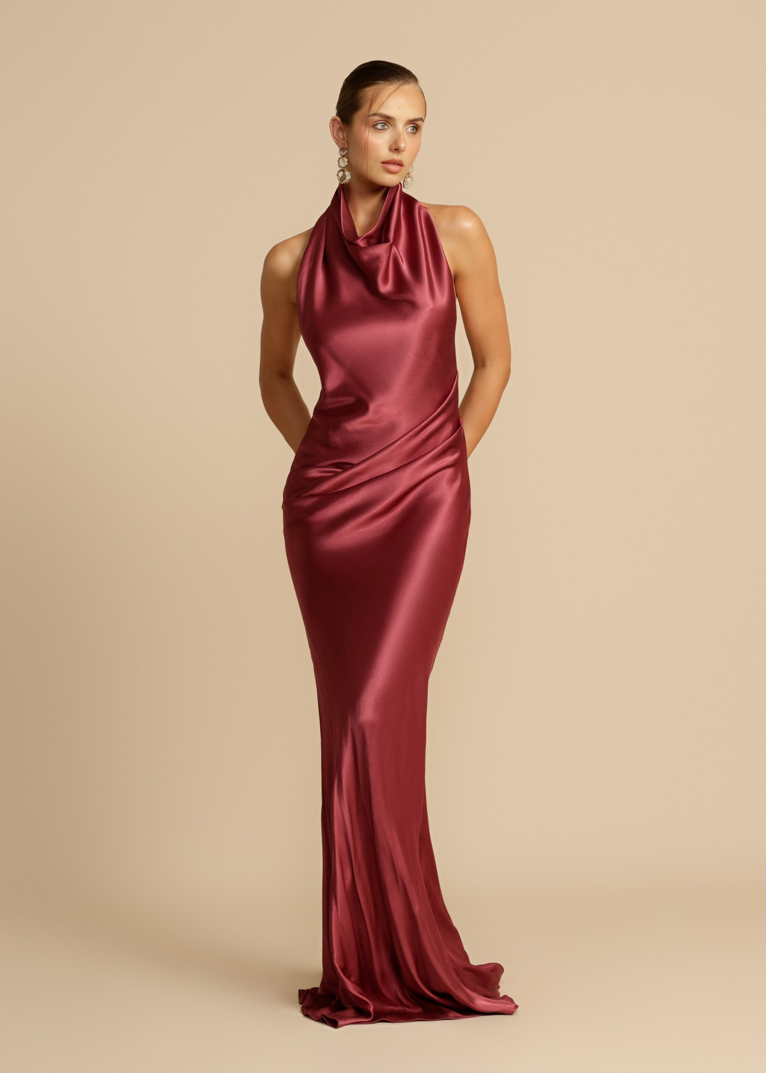 VESTIDO GAIA CIRUELA
