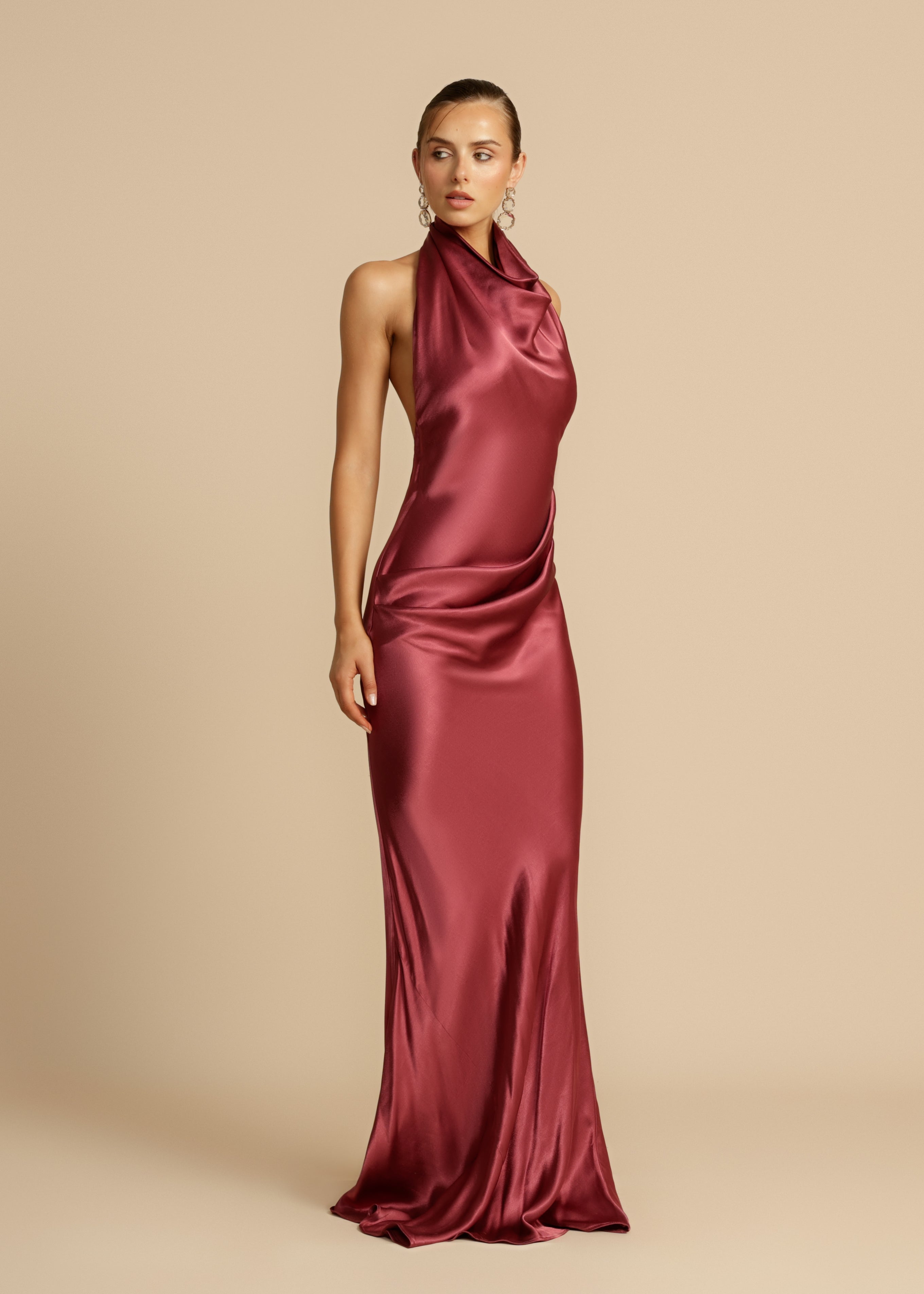 VESTIDO GAIA CIRUELA