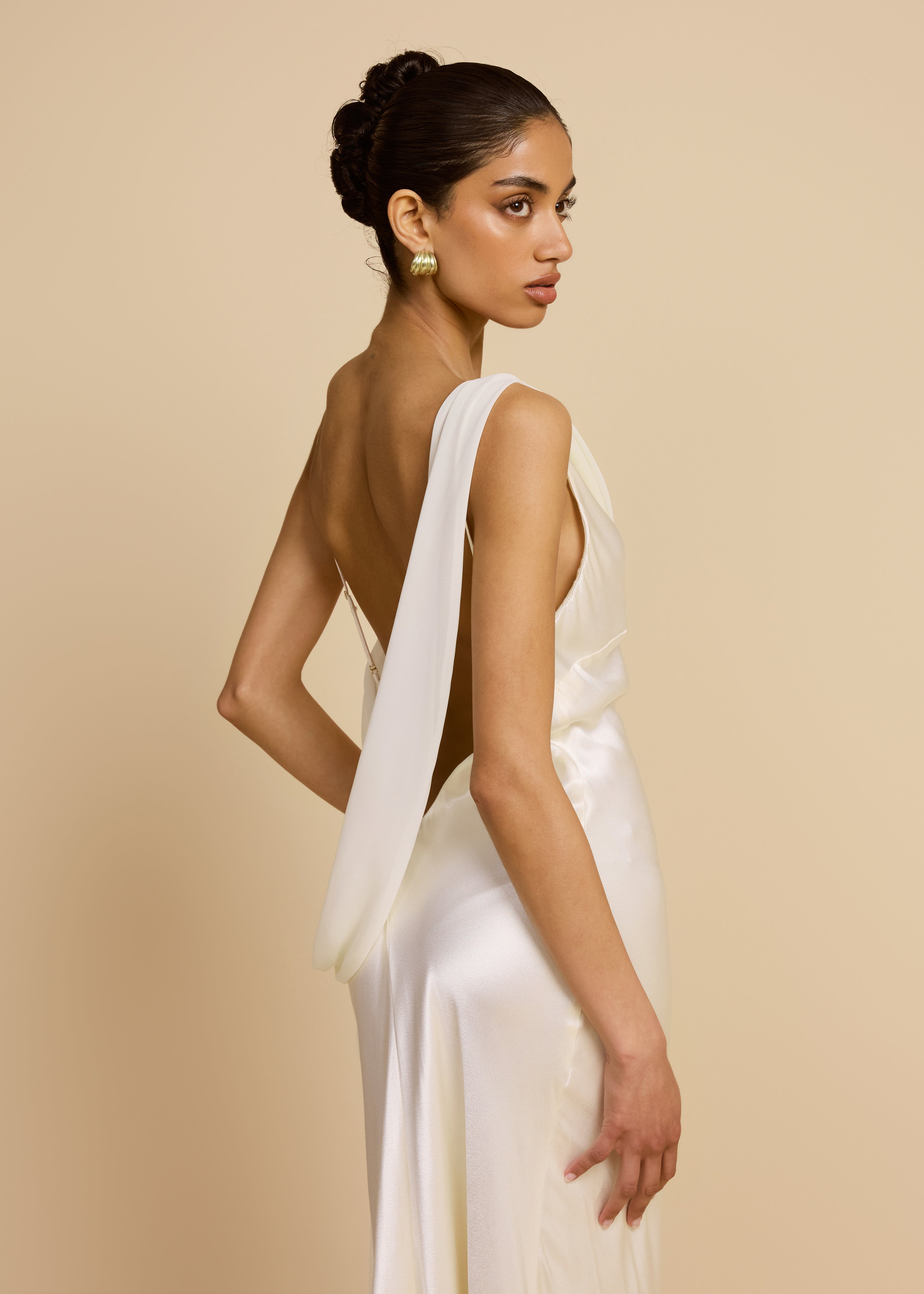 VESTIDO HELENA MARFIL