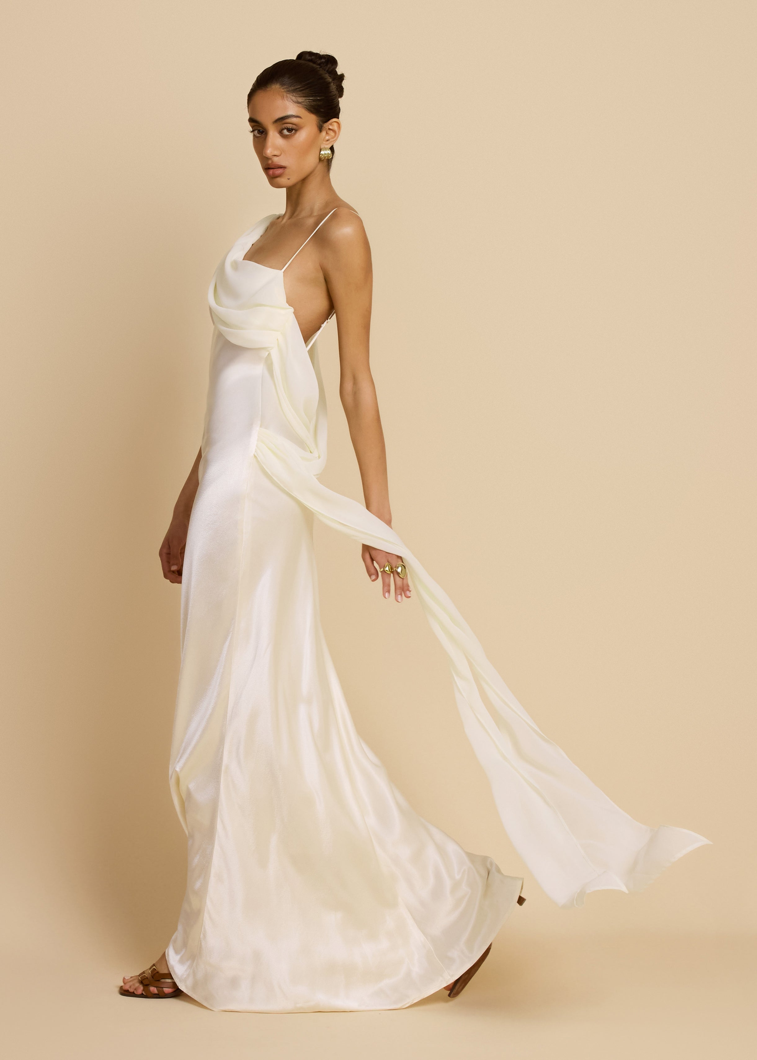 VESTIDO HELENA MARFIL