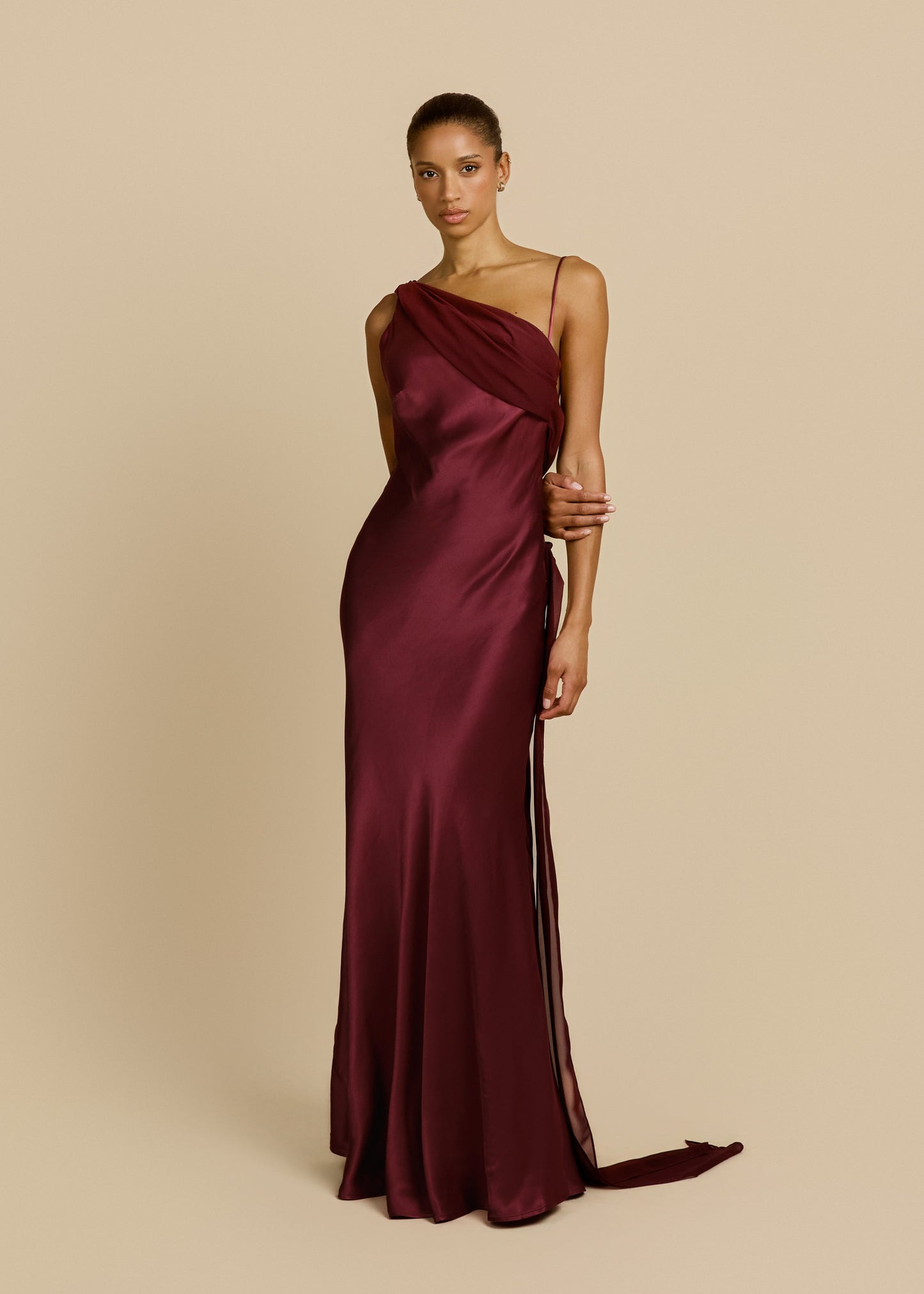 HELENA DRESS PLUM