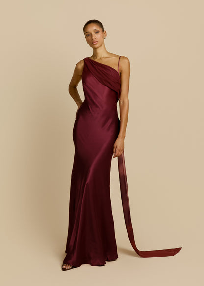 HELENA DRESS PLUM