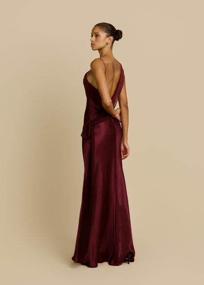 HELENA DRESS PLUM