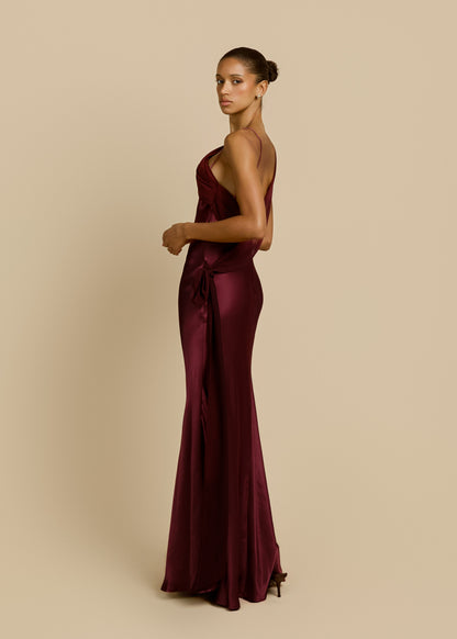 HELENA DRESS PLUM