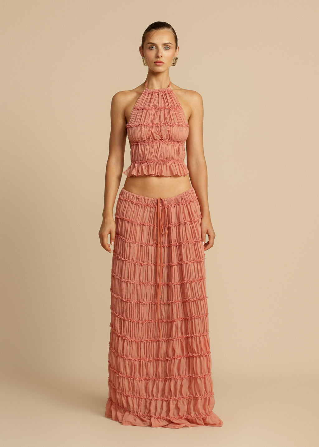 FALDA JULIETTE DURAZNO