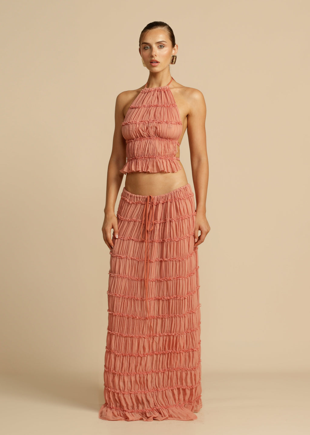 FALDA JULIETTE DURAZNO