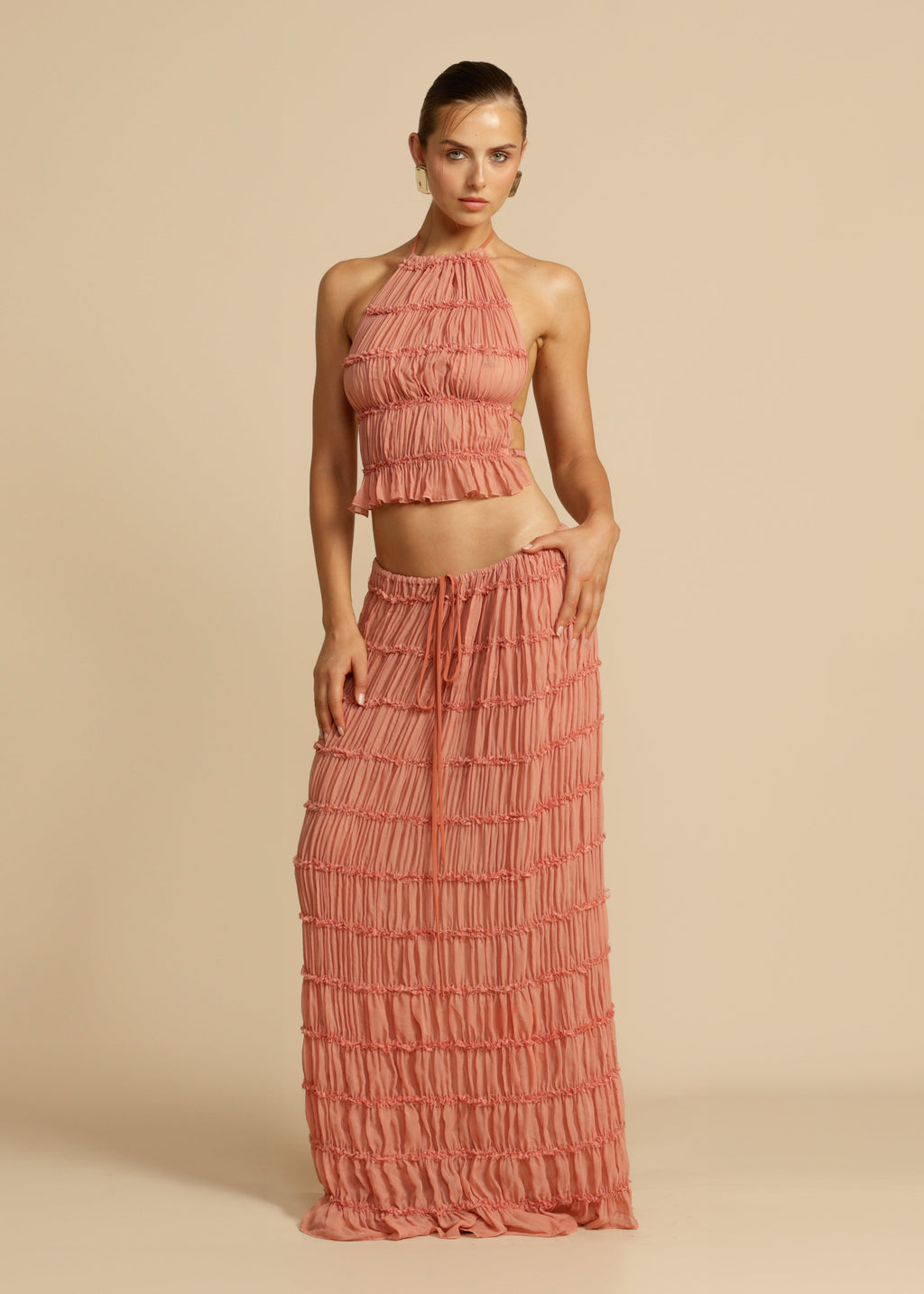 HALTER JULIETTE DURAZNO