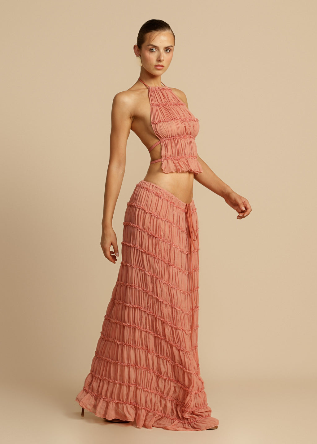 FALDA JULIETTE DURAZNO