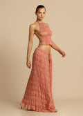 FALDA JULIETTE DURAZNO