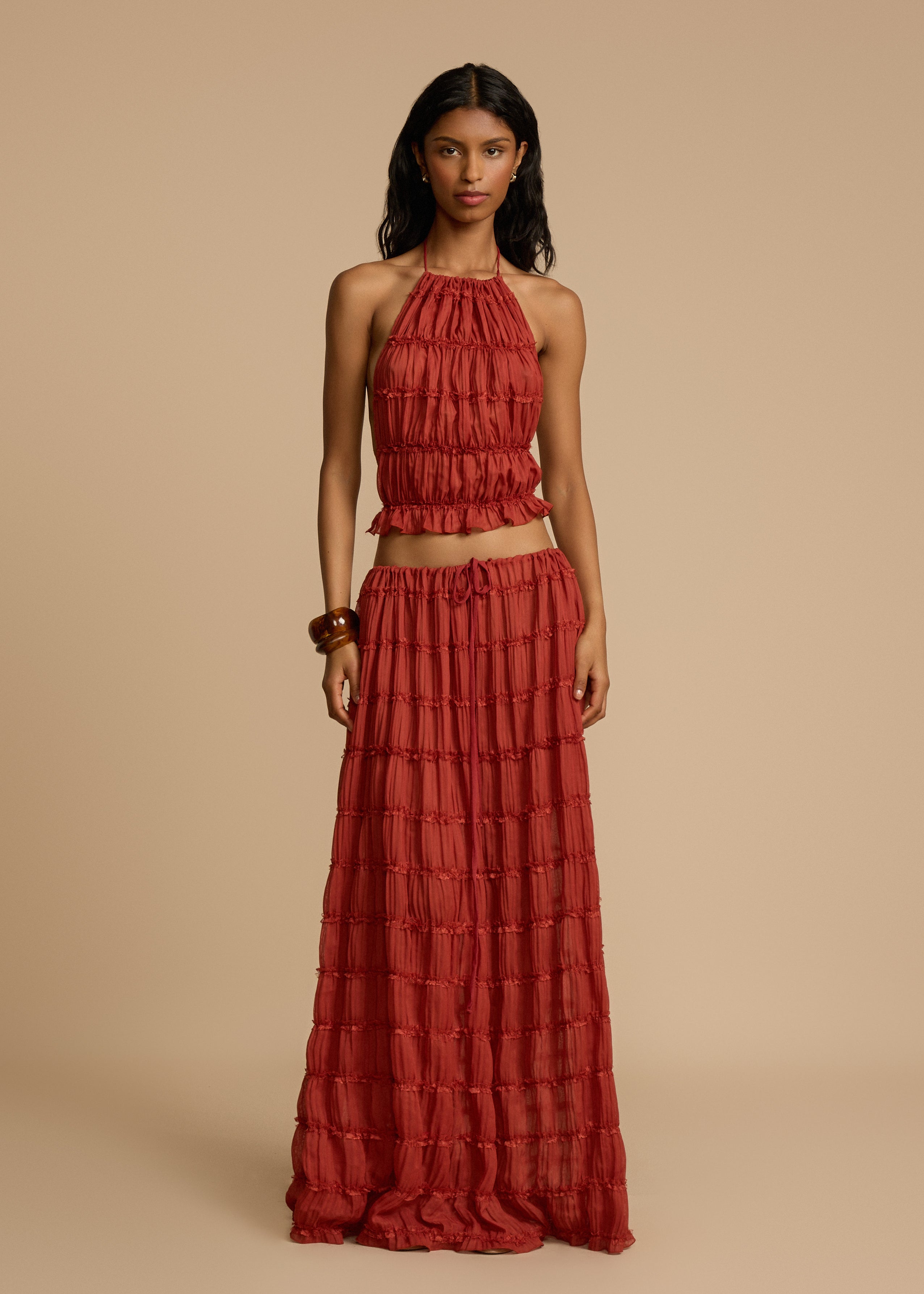 FALDA JULIETTE ROJO