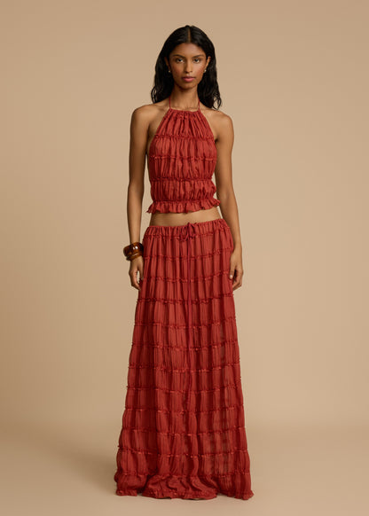 JULIETTE SKIRT RED