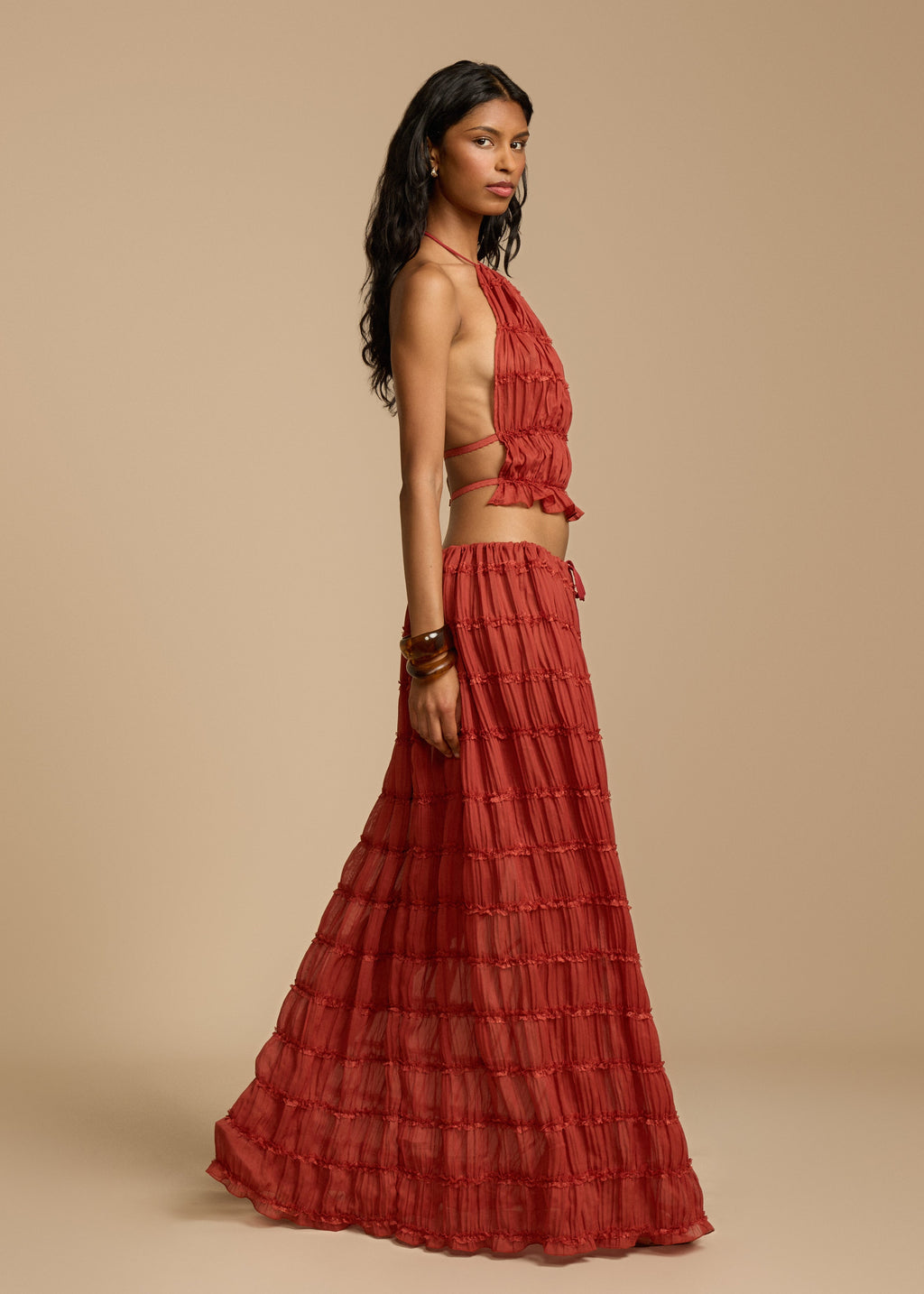 FALDA JULIETTE ROJO