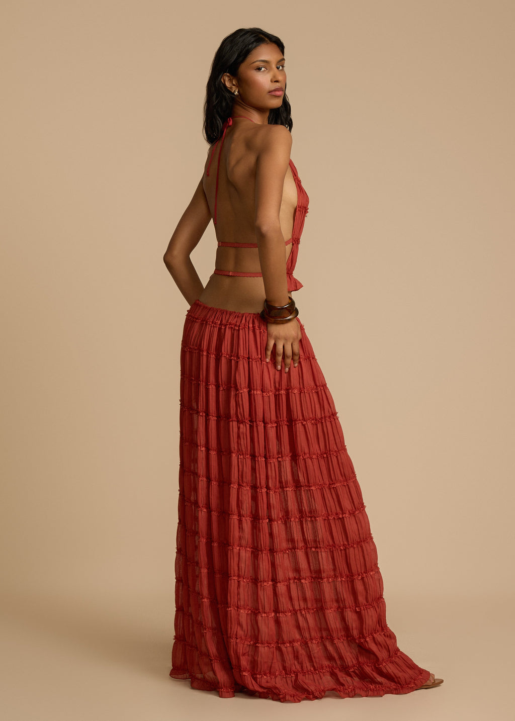 FALDA JULIETTE ROJO