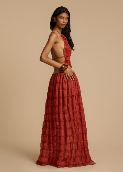 JULIETTE HALTER RED