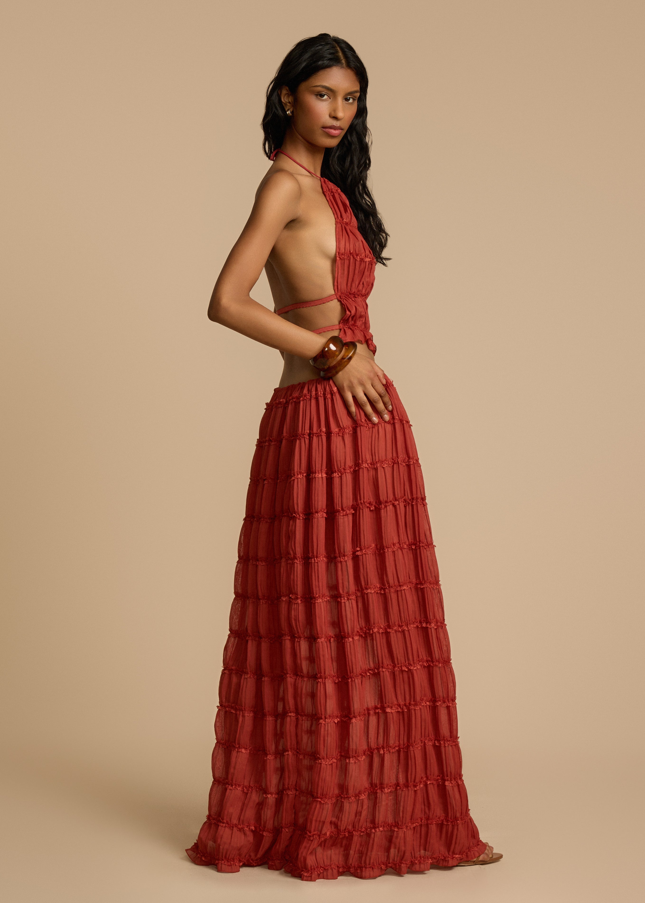 FALDA JULIETTE ROJO
