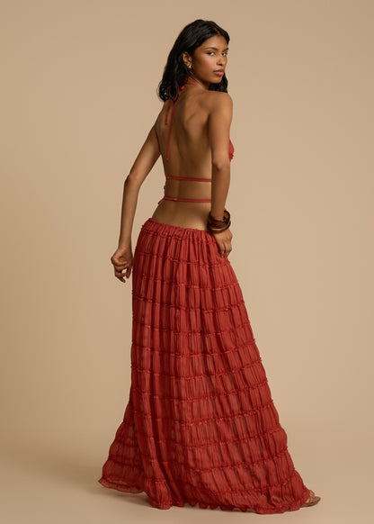 JULIETTE HALTER RED