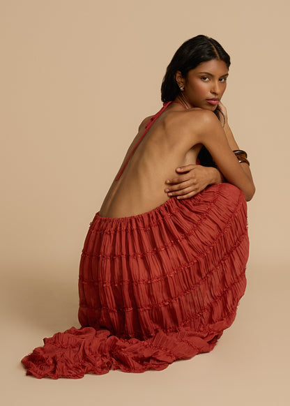 JULIETTE SKIRT RED