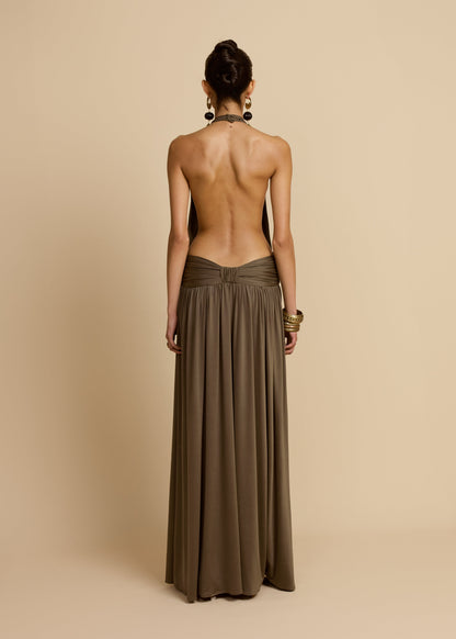 SANTINA DRESS KHAKI