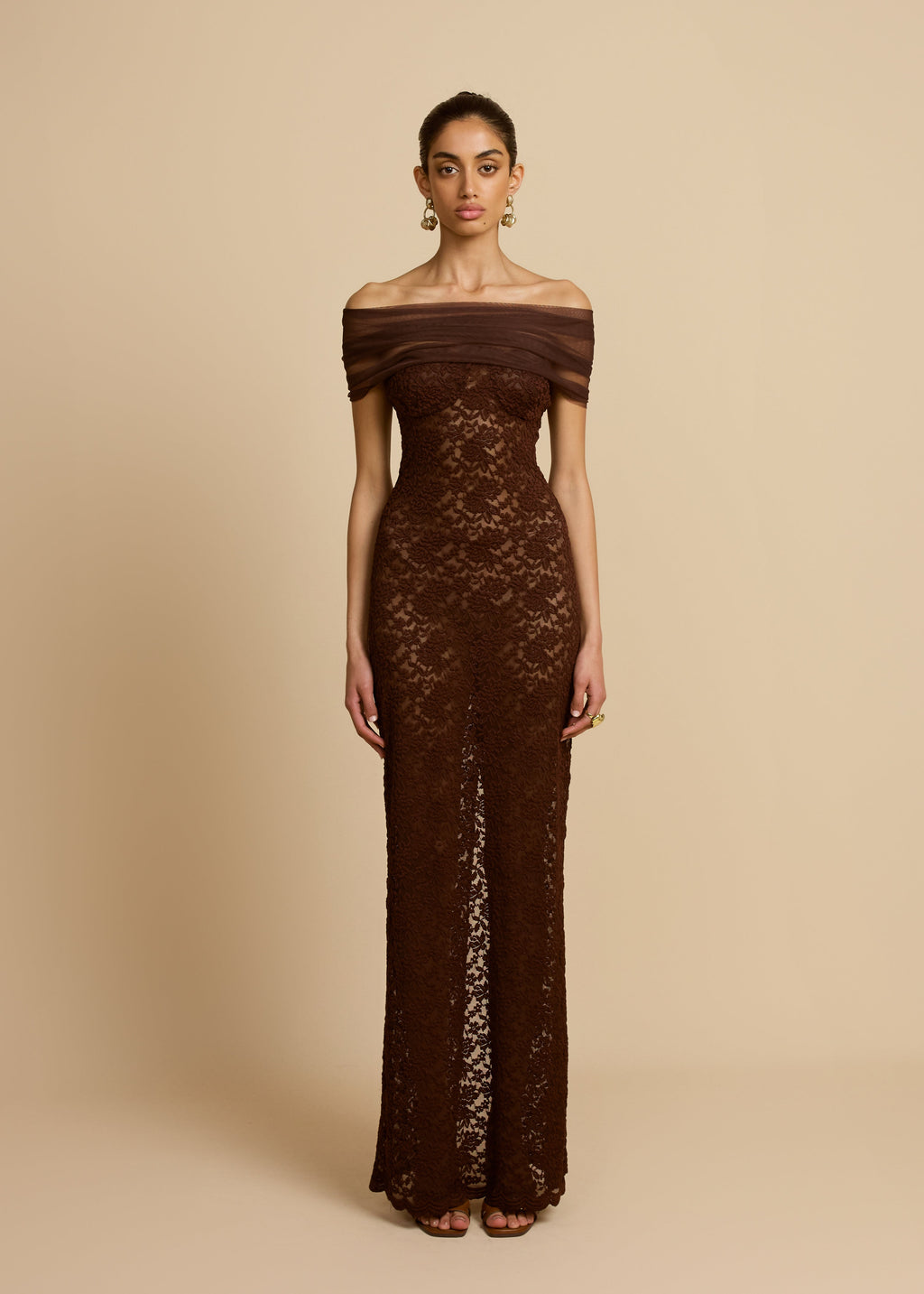 VESTIDO MILANA CHOCOLATE