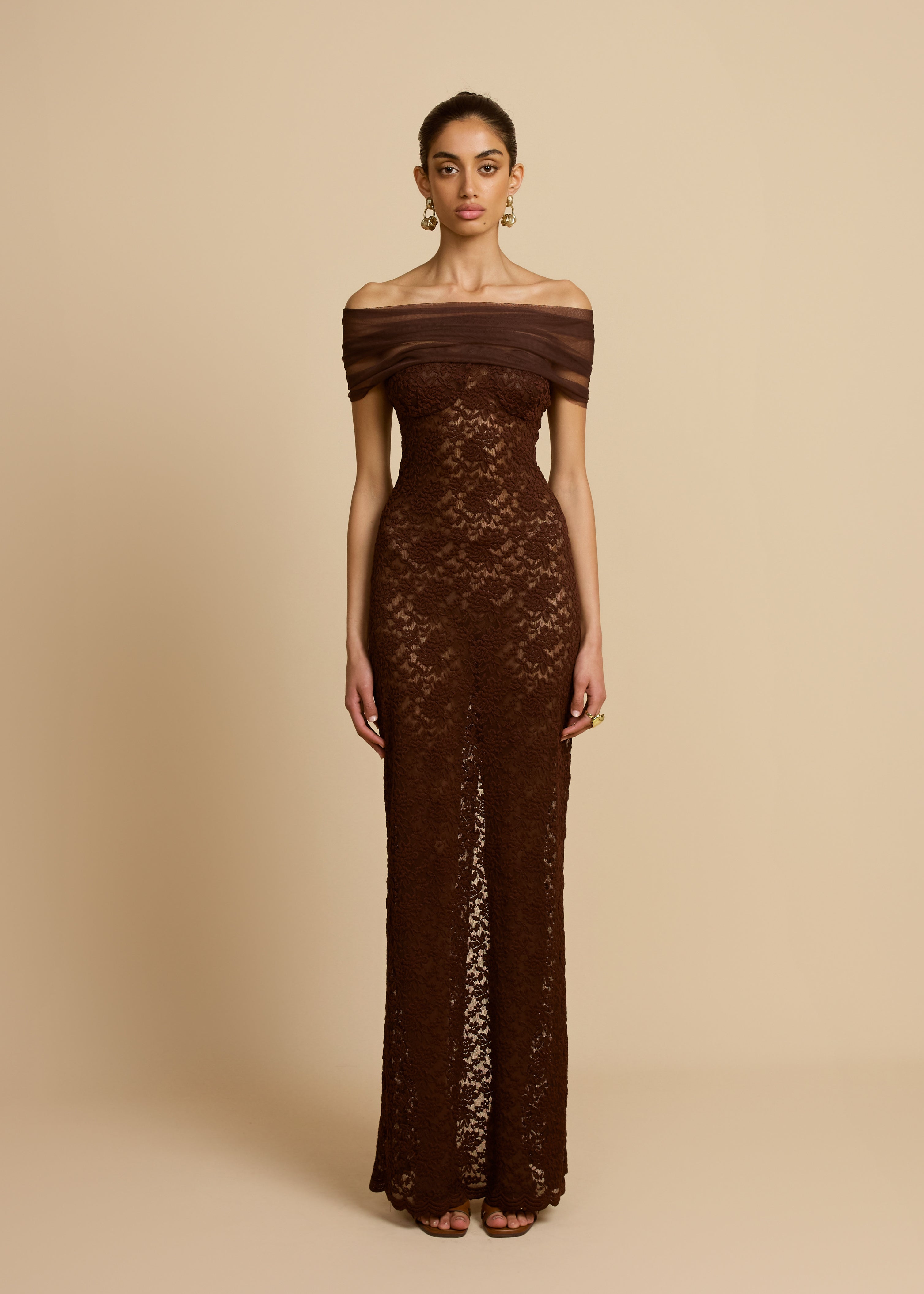 VESTIDO MILANA CHOCOLATE