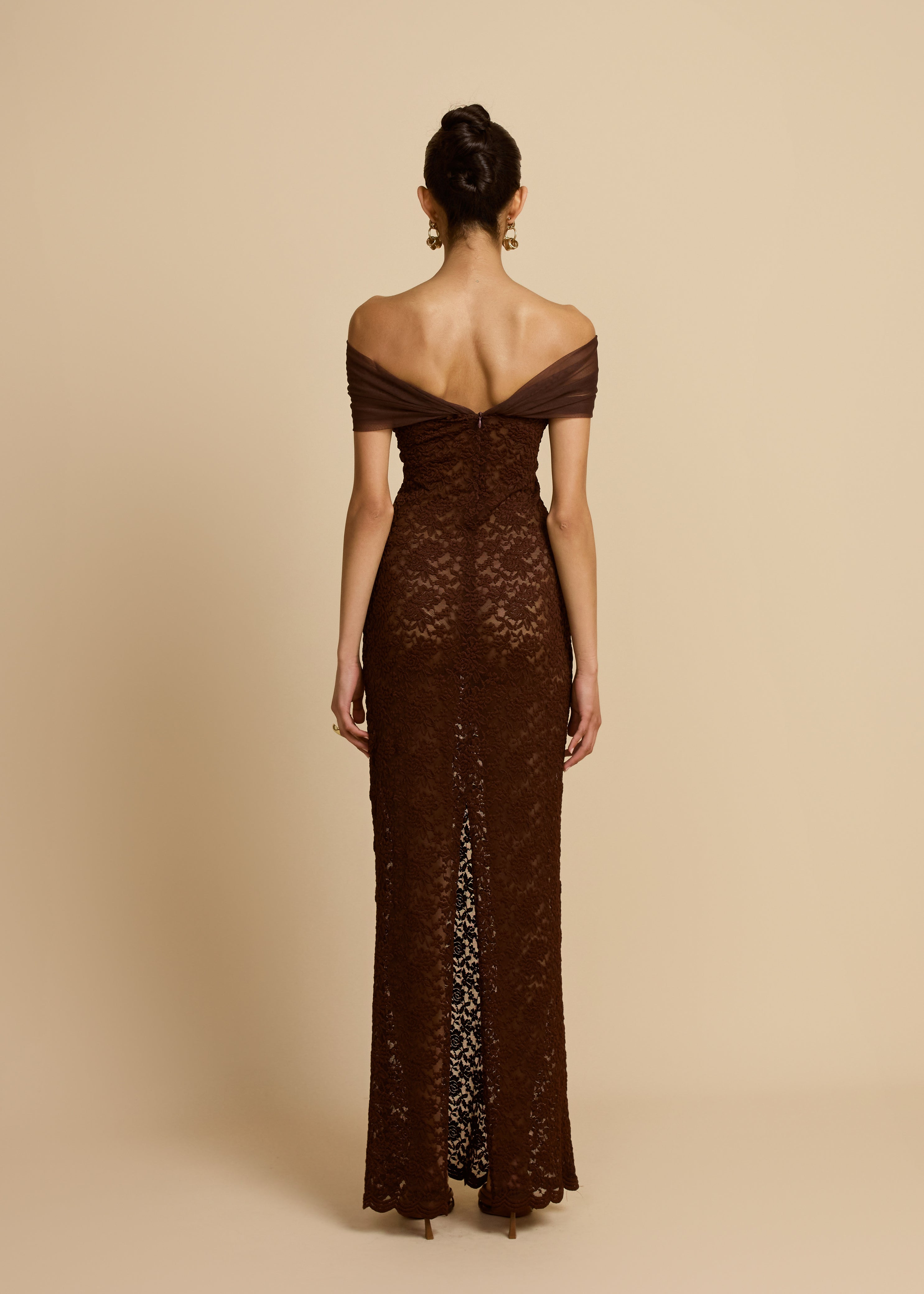 VESTIDO MILANA CHOCOLATE